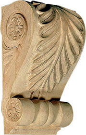 Large Leaf Corbel