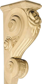 Large Rose Corbel