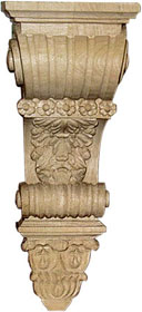 Pretty Leaf Corbel