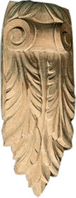 Carved Acanthus Leaf Corbel