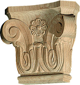 Small Corinthian Pilaster Capital