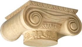 Greek Ionic Capital