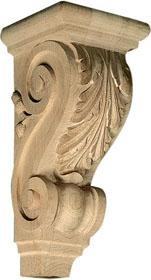 Medium Acanthus Shelf Corbel