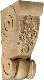 Medium Floral Corbel