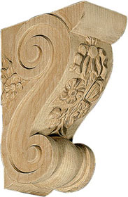 Mini Floral Corbel