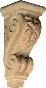 Medium Grape Shelf Corbel