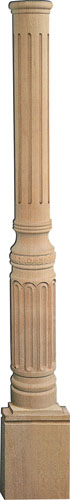 Full Round Fluted Column