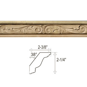 Scroll Crown Molding 3