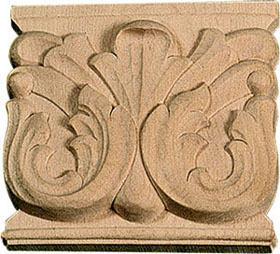 Medium Pilaster Capital