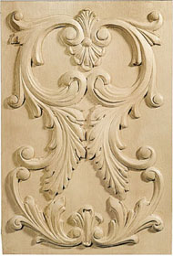 Acanthus Door Panel