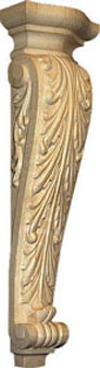 Long Pilaster Acanthus Corbel