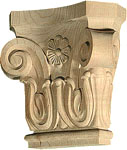 Medium Corinthian Pilaster Capital