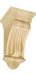 Curved Fluted Mission Corbel 10