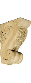 Small Floral Corbel