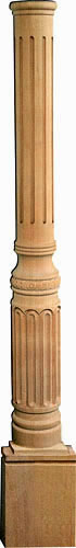 Full Round Fluted Column