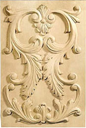 Acanthus Door Panel
